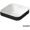 Duravit Happy D.2 lavabo da appoggio, 2359406100, Happy D.2 antracite opaco/bianco [Lavabi > Lavabi da Appoggio]