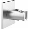 Herzbach Living Spa iX supporto per doccetta, 17.994100.2.09, Living Spa iX acciaio inox spazzolato [Rubinetteria Bagno > Doccette / Supporti]
