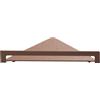 Herzbach Design iX PVD mensola doccia, 21.821000.1.39, Design iX PVD copper steel [Accessori Bagno > Mensole Doccia]