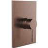 Herzbach Design iX PVD rubinetto doccia da incasso con miscelatore, 21.130555.2.39, Design iX PVD copper steel [Rubinetteria Bagno > Rubinetteria Doccia]