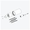 Herzbach Logic Plus prolunga da incasso per miscelatore monocomando da incasso, 21.081500.1.41, Logic Plus; DEEP BLACK; DEEP GREY; DEEP WHITE; SIRO; SIRO BLACK; SIRO GREY; SIRO WHITE; SIRO PVD GOLD brass steel [Rubinetteria Bagno > Accessori di …