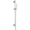 Herzbach LIVING SPA iX set doccia con asta saliscendi, 1 tipo di getto, 17.922700.1.09, LIVING SPA iX acciaio inox spazzolato [Rubinetteria Bagno > Set Doccia]