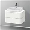 Duravit Happy D.2 mobile per top, 2 scomparti estraibili, HP496003636, Happy D.2 [Mobili da Bagno > Mobili Lavabo]