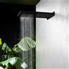 Herzbach LIVING SPA soffione doccia, 2 tipi di getto, 23.661600.2.12, LIVING SPA; DEEP; SIRO nero opaco [Rubinetteria Bagno > Soffioni Doccia]