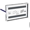 Geberit Omega top per mobili con cornice a vista, 115088001, Omega [Placche di Scarico > Accessori per Placche di Scarico]