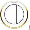 Geberit Typ 10 azionamento a distanza Round, 116057KK1, Round Typ 10 [Placche di Scarico > Accessori per Placche di Scarico]