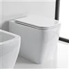 Scarabeo Teorema 2.0 WC a pavimento con Clean Flush, 5138CL, Teorema 2.0 bianco [WC > WC a Pavimento]