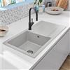 Villeroy & Boch Siluet 60 lavello da cucina, 333601SMHL2, Siluet 60 grigio chiaro [Lavelli da Cucina > per Base Sottolavello a partire da 60 cm]