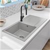 Villeroy & Boch Siluet 60 lavello da cucina, 333601KDHL2, Siluet 60 fossile [Lavelli da Cucina > per Base Sottolavello a partire da 60 cm]