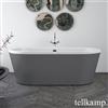 Tellkamp Easy vasca da bagno ovale freestanding, 0100-076-00-A/CRWMCM, Easy bianco opaco [Vasche da Bagno > Vasche da Bagno Freestanding]