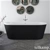 Tellkamp Easy vasca da bagno ovale freestanding, 0100-276-00-A/CRWMEB, Easy bianco opaco [Vasche da Bagno > Vasche da Bagno Freestanding]