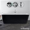 Tellkamp Pura vasca da bagno rettangolare freestanding, 0100-285-00-A/CRSW, Pura bianco lucido [Vasche da Bagno > Vasche da Bagno Freestanding]