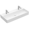 Villeroy & Boch Memento 2.0 lavabo doppio, 4A22A101, Memento 2.0 bianco [Lavabi > Lavabi Doppi]