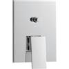 Herzbach Neo Castell rubinetto vasca da incasso, miscelatore monocomando, 12.220035.1.01, Neo Castell cromo [Rubinetteria Bagno > Rubinetteria Vasca]