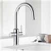 Blanco Tampera Hot rubinetto da cucina con sistema per acqua calda e di filtraggio, orientabile, 525224, Tampera Hot cromo [Rubinetti da cucina con sistema di acqua potabile > Rubinetti per acqua potabile con filtro / acqua calda]