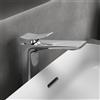 Ideal Standard Conca rubinetto lavabo con corpo del rubinetto rialzato, BC757AA, Conca; Atelier Collections cromo [Rubinetteria Bagno > Rubinetteria Lavabo]