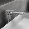 Ideal Standard Conca rubinetto lavabo con corpo del rubinetto rialzato, BC758AA, Conca; Atelier Collections cromo [Rubinetteria Bagno > Rubinetteria Lavabo]