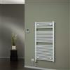 HSK Line termoarredo, funzionamento puramente elettrico, 800122-G-04-404L, Line bianco [Radiatori > Termoarredo]