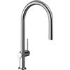 hansgrohe Talis M54 rubinetto da cucina, con sBox, estraibile, orientabile, 72803000, sBox Talis M54 cromo [Rubinetteria da Cucina > Rubinetti da Cucina]