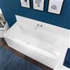 Villeroy & Boch Squaro Edge 12 vasca da bagno rettangolare, da incasso, UBQ180SQE2DV-RW, Squaro Edge 12 stone white [Vasche da Bagno > Vasche da Bagno Rettangolari]