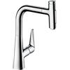 hansgrohe Talis Select M51 rubinetto da cucina, orientabile, estraibile, 72824000, Talis Select M51 cromo [Rubinetteria da Cucina > Rubinetti da Cucina]