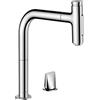 hansgrohe Metris Select M71 rubinetto da cucina, orientabile, estraibile, 73819000, Metris Select M71 cromo [Rubinetteria da Cucina > Rubinetti da Cucina]