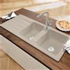 Villeroy & Boch Architectura 80 lavello da cucina, 338001AMHL1, Architectura 80 mandorla [Lavelli da Cucina > per Base Sottolavello a partire da 80 cm]