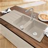 Villeroy & Boch Architectura 80 lavello da cucina, 338002AMHL12, Architectura 80 mandorla [Lavelli da Cucina > per Base Sottolavello a partire da 80 cm]