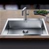 Blanco Claron lavello da cucina, 523394, 700-IF/A Claron acciaio inox satinato lucido [Lavelli da Cucina > per Base Sottolavello a partire da 80 cm]