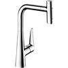 hansgrohe Talis Select M51 rubinetto da cucina, orientabile, estraibile, 72823000, Talis Select M51 cromo [Rubinetteria da Cucina > Rubinetti da Cucina]