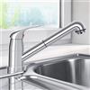 Blanco Daras rubinetto da cucina per installazione sottofinestra, estraibile, orientabile, 521752, Daras cromo [Rubinetteria da Cucina > Rubinetti da Cucina per Installazione Sottofinestra]