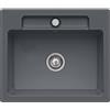 Villeroy & Boch Siluet 60 S lavello da cucina, 334601I4, Siluet 60 S grafite [Lavelli da Cucina > per Base Sottolavello a partire da 60 cm]