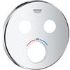 Grohe Grohtherm SmartControl rosetta, rotonda, 49032000, Grohtherm SmartControl cromo [Rubinetteria Bagno > Accessori di Montaggio per Rubinetteria Bagno]