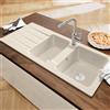 Villeroy & Boch Architectura 80 lavello da cucina, 338001FUHL1, Architectura 80 ivory [Lavelli da Cucina > per Base Sottolavello a partire da 80 cm]