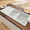 Villeroy & Boch Architectura 80 lavello da cucina, 338001SMHL1, Architectura 80 grigio chiaro [Lavelli da Cucina > per Base Sottolavello a partire da 80 cm]