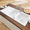 Villeroy & Boch Architectura 80 lavello da cucina, 338002RWHL12, Architectura 80 stone white [Lavelli da Cucina > per Base Sottolavello a partire da 80 cm]