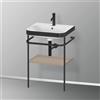 Duravit Happy D.2 lavabo con struttura, HP4735O7575, c-bonded Happy D.2 [Mobili da Bagno > Mobili con Lavabo Integrato]
