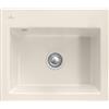Villeroy & Boch Subway 60 S lavello da cucina, 330901KRHL234, Subway 60 S crema lucido [Lavelli da Cucina > per Base Sottolavello a partire da 60 cm]