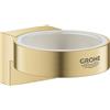 Grohe Selection staffa per dispenser per sapone e bicchiere, 41027GN0, Selection cool sunrise spazzolato [Accessori Bagno > Accessori per Accessori Bagno]