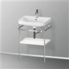 Duravit Happy D.2 lavabo con struttura, HP4835O2222, c-shaped Happy D.2 [Mobili da Bagno > Mobili con Lavabo Integrato]