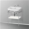 Duravit Happy D.2 lavabo con struttura, HP4835N2222, c-shaped Happy D.2 [Mobili da Bagno > Mobili con Lavabo Integrato]