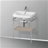 Duravit Happy D.2 lavabo con struttura, HP4835O7575, c-shaped Happy D.2 [Mobili da Bagno > Mobili con Lavabo Integrato]