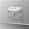 Duravit Happy D.2 lavabo con struttura, HP4835N7575, c-shaped Happy D.2 [Mobili da Bagno > Mobili con Lavabo Integrato]