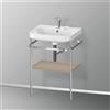 Duravit Happy D.2 lavabo con struttura, HP4835E7575, c-shaped Happy D.2 [Mobili da Bagno > Mobili con Lavabo Integrato]