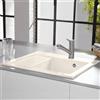 Villeroy & Boch Subway 45 Compact lavello da cucina, 331301KRHL2, Subway 45 Compact crema lucido [Lavelli da Cucina > per Base Sottolavello a partire da 45 cm]