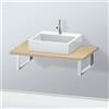 Duravit L-Cube top, 1 apertura, LC106C07171#80, L-Cube [Mobili da Bagno > Top]