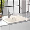 Villeroy & Boch Subway 45 Compact lavello da cucina, 331201KRHL2, Subway 45 Compact crema lucido [Lavelli da Cucina > per Base Sottolavello a partire da 45 cm]
