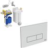 Ideal Standard Oleas placca di azionamento M2, R0122JG+R018667, M2 Oleas [Placche di Scarico > Placche di Scarico per WC]