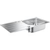 Grohe K500 lavello da cucina, 31563SD1, 45-S 86/50 1.0 rev K500 acciaio inox satinato [Lavelli da Cucina > per Base Sottolavello a partire da 45 cm]