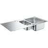 Grohe K500 lavello da cucina, 31572SD1, 60-S 97/50 1.5 rev K500 acciaio inox satinato [Lavelli da Cucina > per Base Sottolavello a partire da 60 cm]
